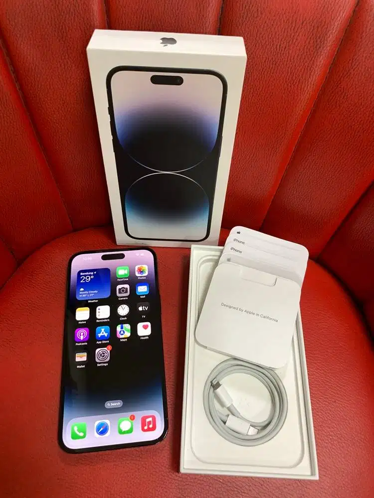 iPhone 14 Pro Max 512gb Space Black Bea Cukai setara iBox Sinyal Aman