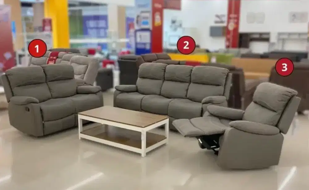 PROMO HARI INI SOFA SET RECLINER