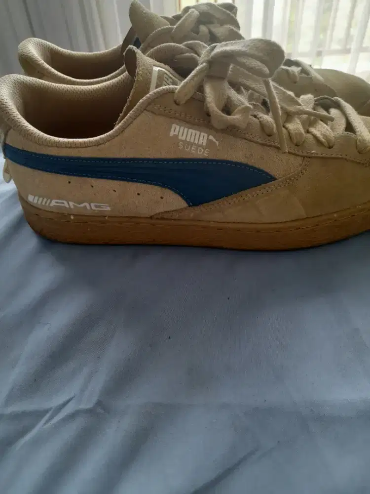 PUMA SUEDE VERSI AMG
 kondisi 80%