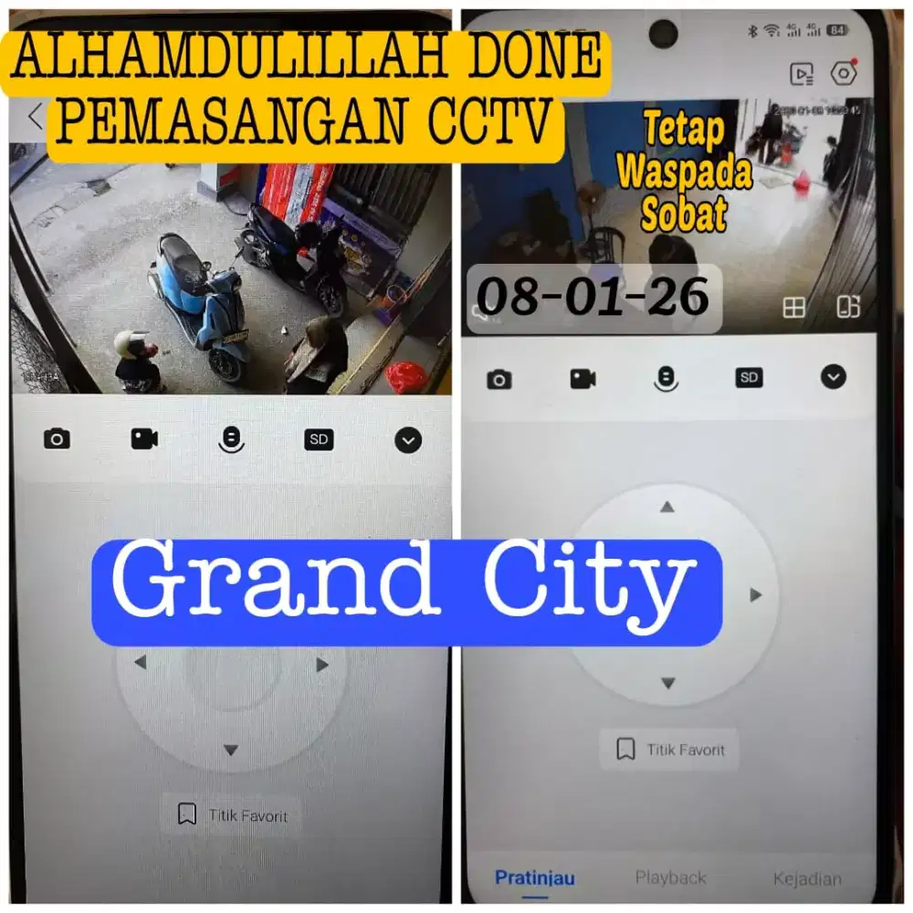 CAMERA CCTV SMART PANTAU ONLINE DIHP BERGARANSI