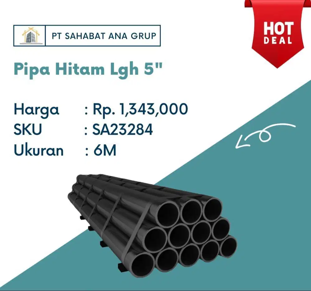 Pipa Hitam Lgh 5