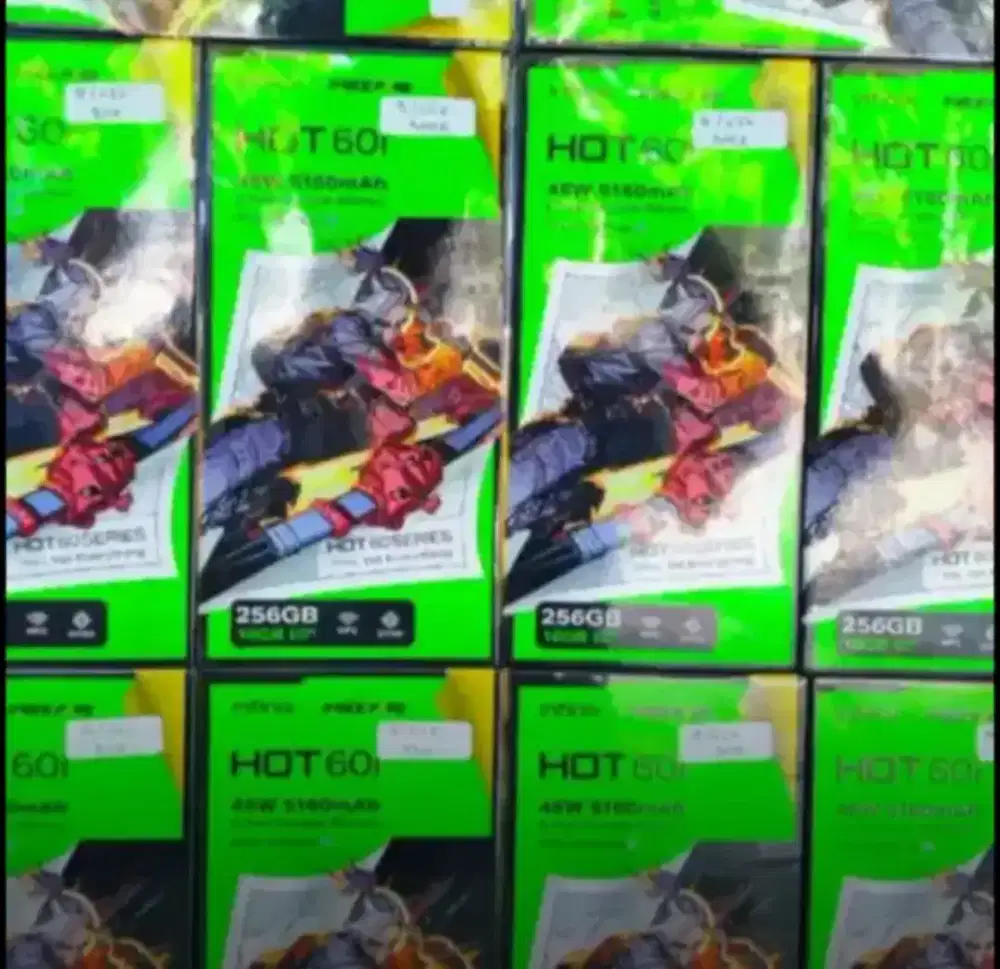 Infinix Hot 60i 6/128 - 8/256 BNIB Garansi Resmi Indonesia