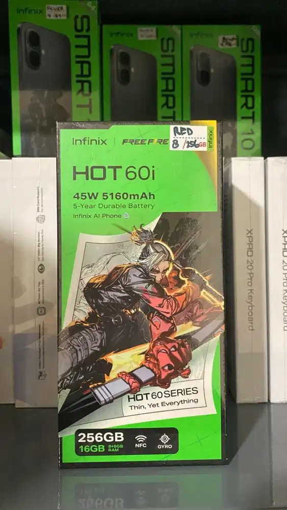 INFINIX HOT 60i NEW MASIH SEGEL