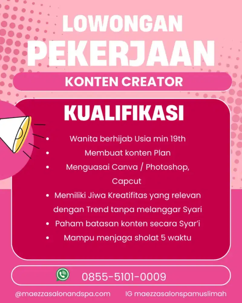Di cari konten creator