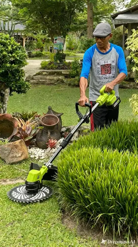 Jasa potong rumput & perawatan taman / kebun