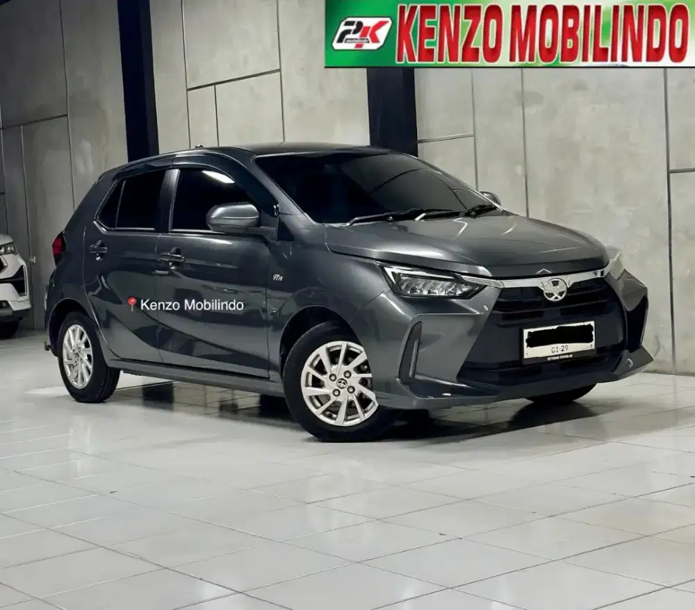 [Km 8rb] Agya 1,2 G AT 2023/2024 gray,tgn 1 kondisi seperti baru dp 20