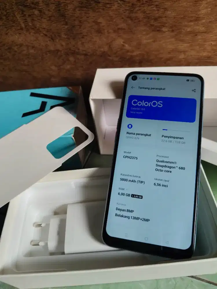 Oppo a76 6/128gb fullset
