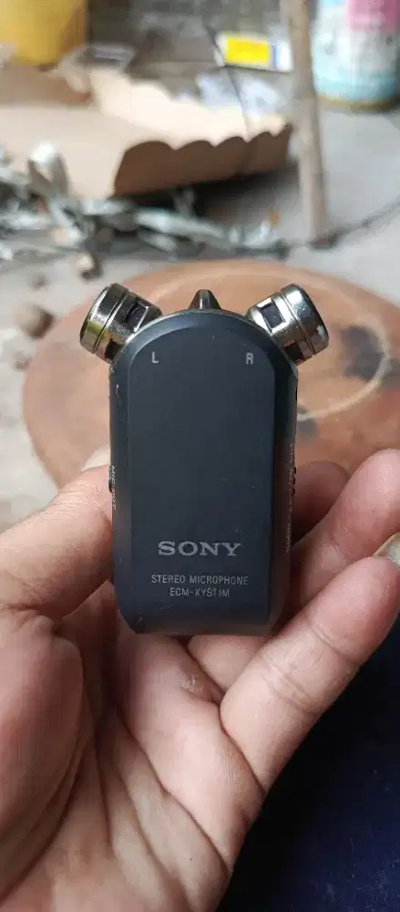 Sony ECM-XYST1M kondisi masih bagus jadul kuno dan antik