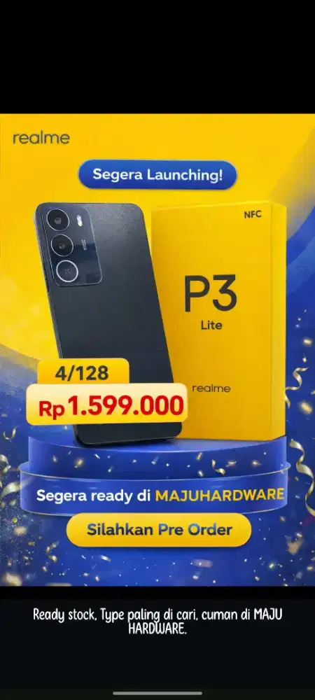REALME P3 LITE 4/128