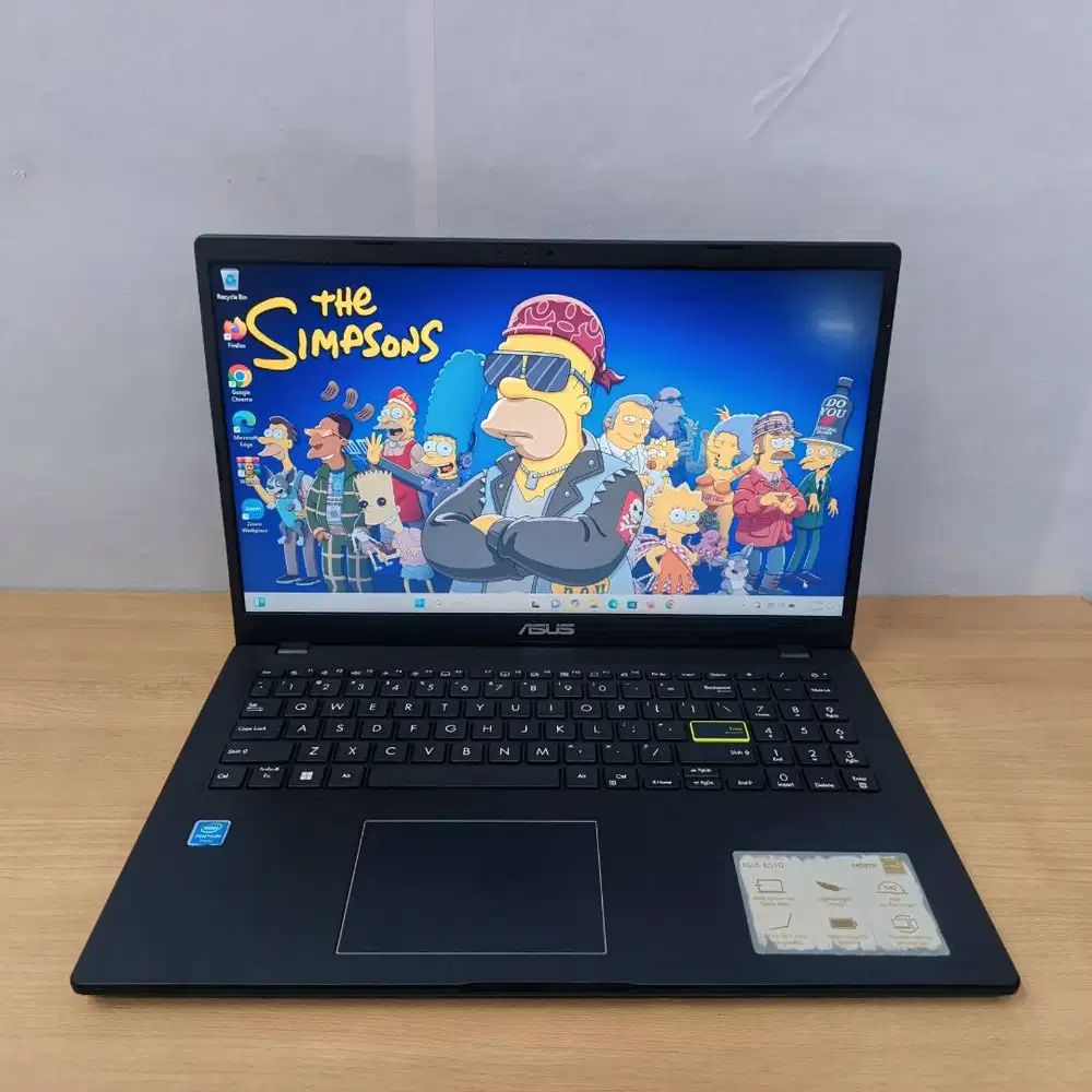 Asus vivobook E510ma Intel N4020 Ram 4GB SSD 256Gb Backlite