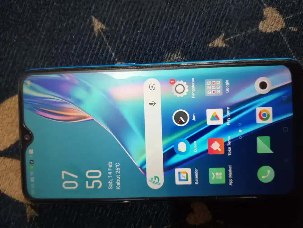 HP OPPO A12 fullset sama dusnya