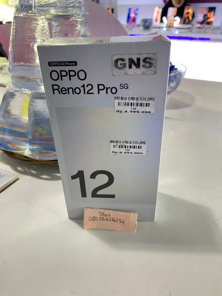 Ready Oppo Reno 12 Pro 12/512/5 G /Garansi Resmi 1 Tahun Atlantis Dahs