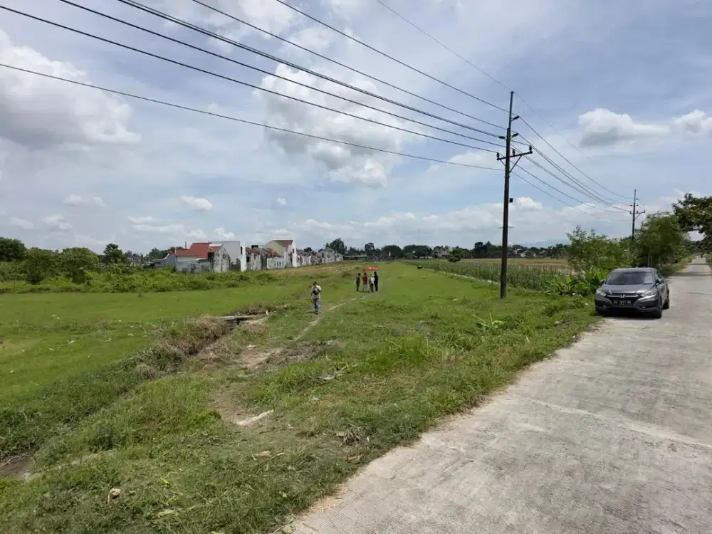 Tanah Sidoarum Godean 5 Menit RS PKU Gamping