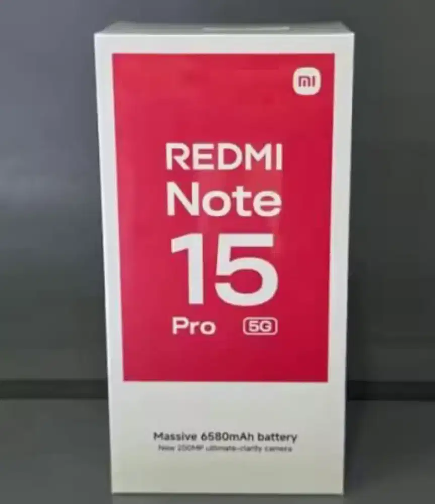 New Redmi Note 15 Pro 5G Ram 8/256