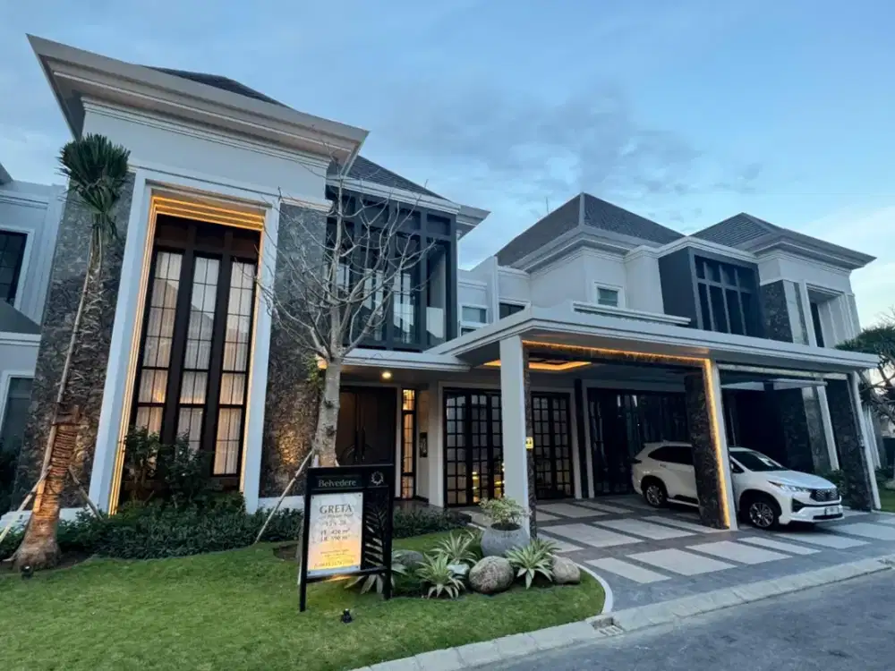 rumah pakuwon indah new cluster balvedere with pool