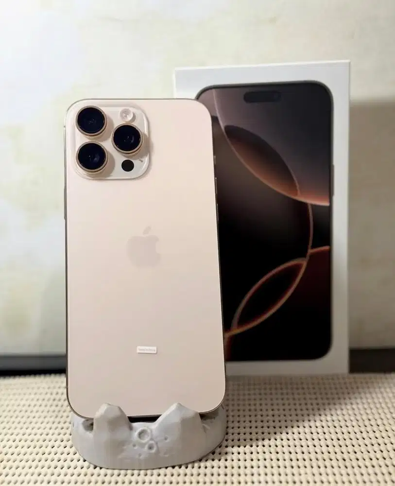 stock terbatas iphone 16 pro 128 dessert new garansi resmi ibox 12 bln