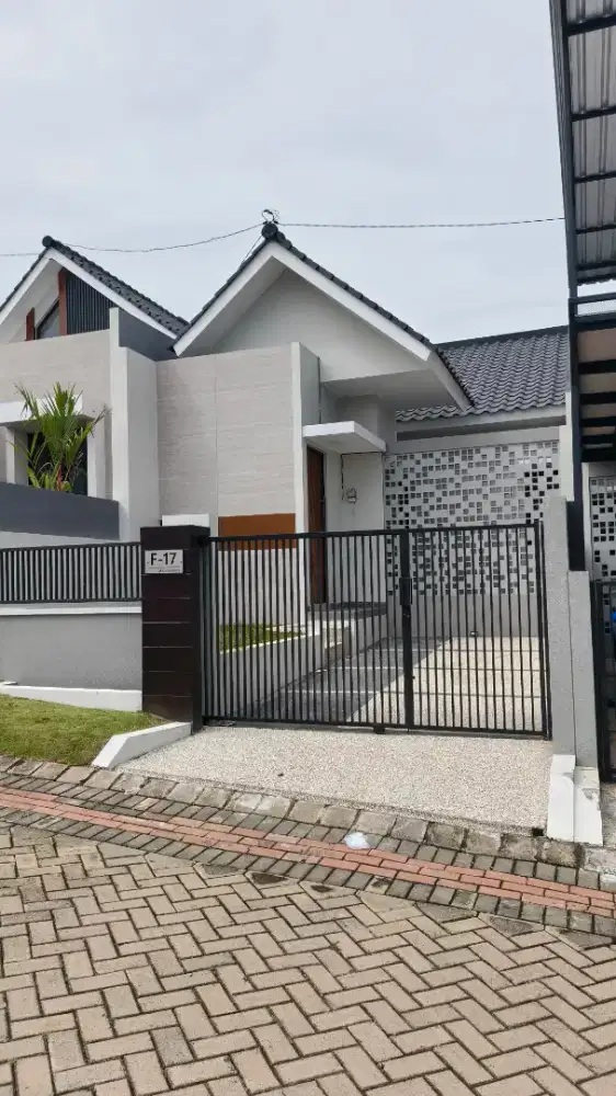 Rumah Blok F17, Tipe Hazel, 1 lantai, semi-furnish, Sawojajar-Malang
