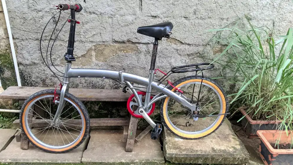 SEPEDA LIPAT EXOTIC RING 20 SIAP GOWESSS.