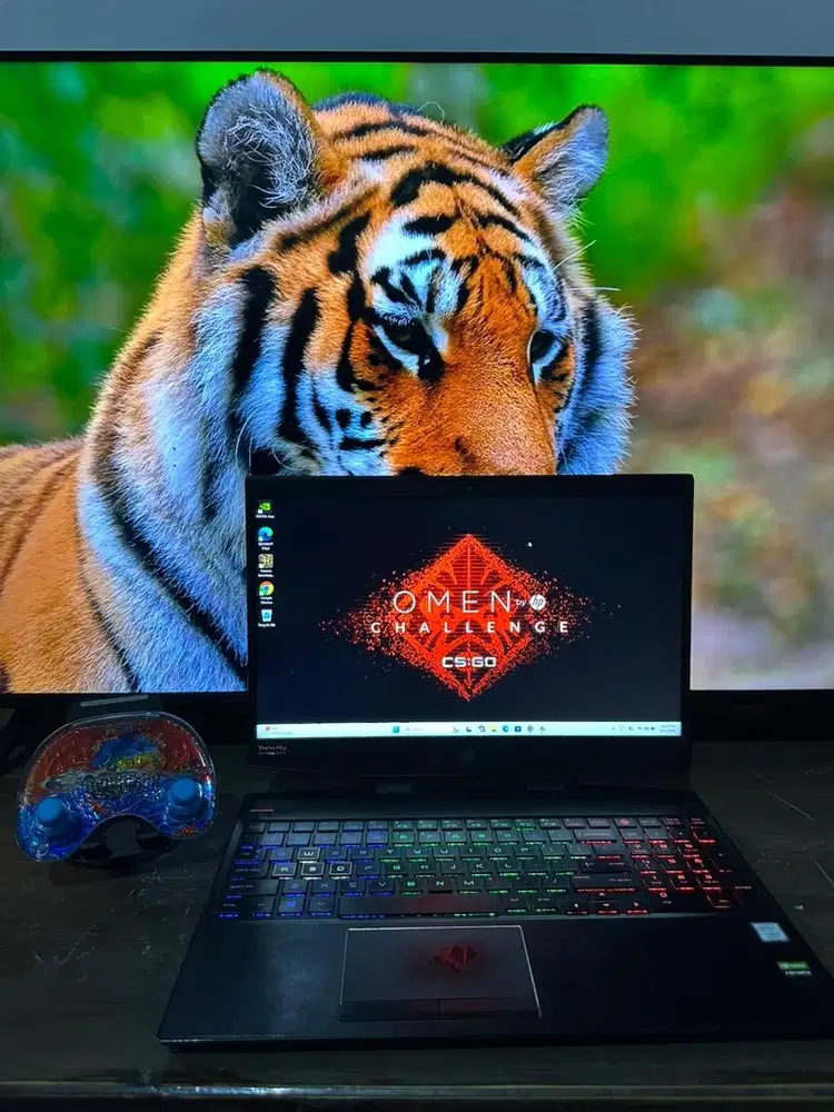 Laptop geming hp omen i7 gen 9 vga rtx 2060 6gb ram 16gb ssd 512gb