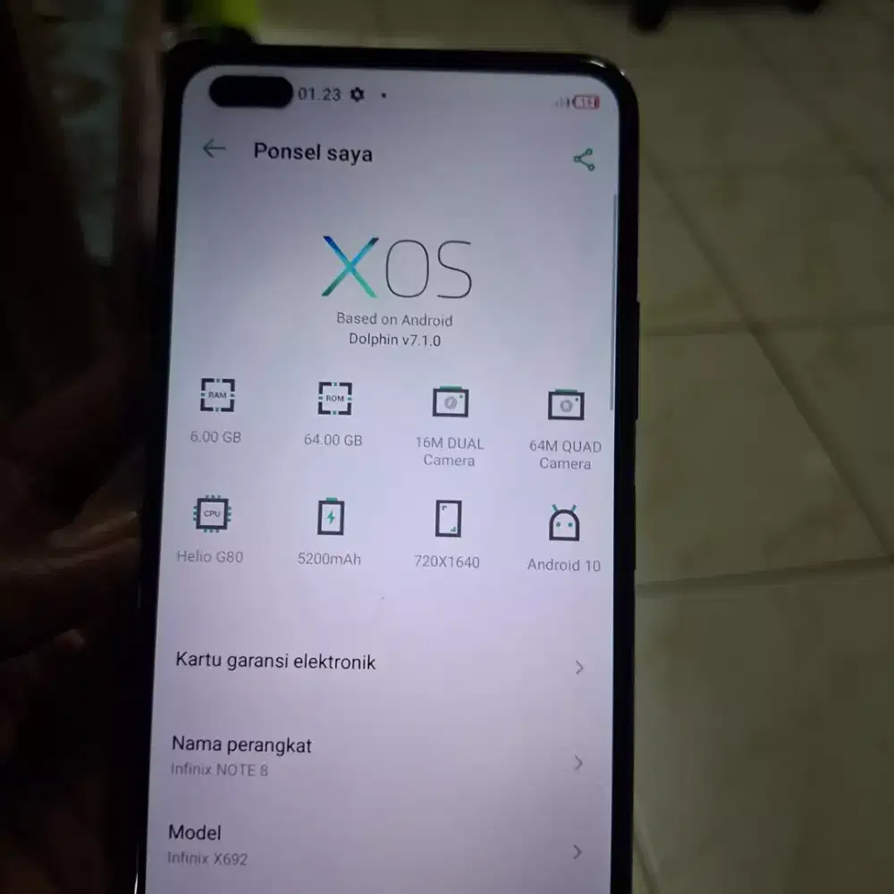 Infinix Note 8 6/64