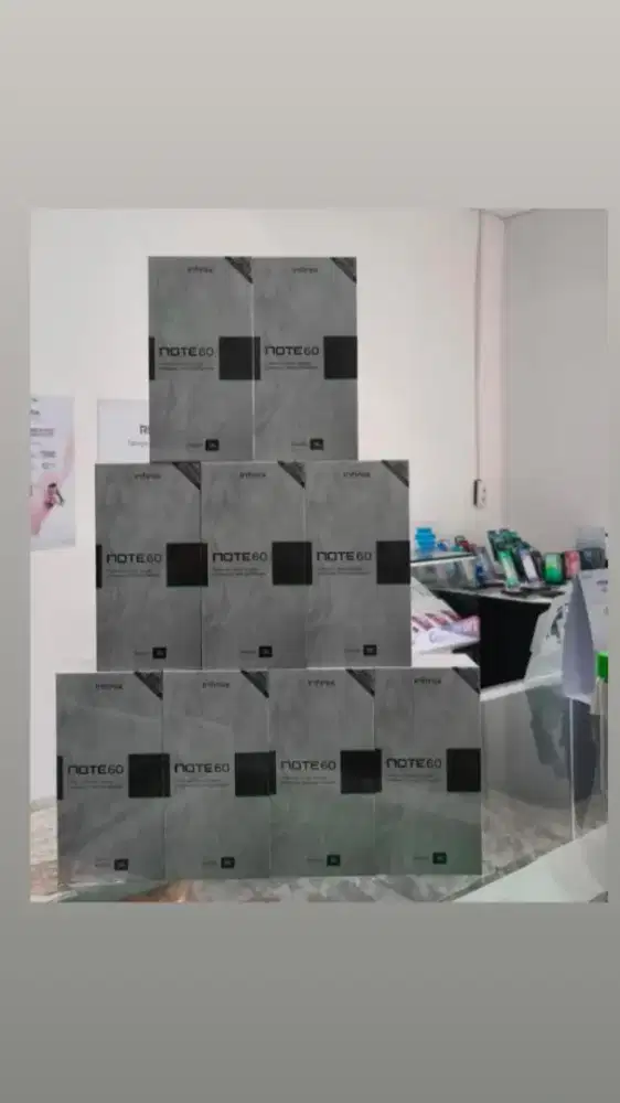 Infinix note 60 5G new segelbox resmi promo 16/256GB