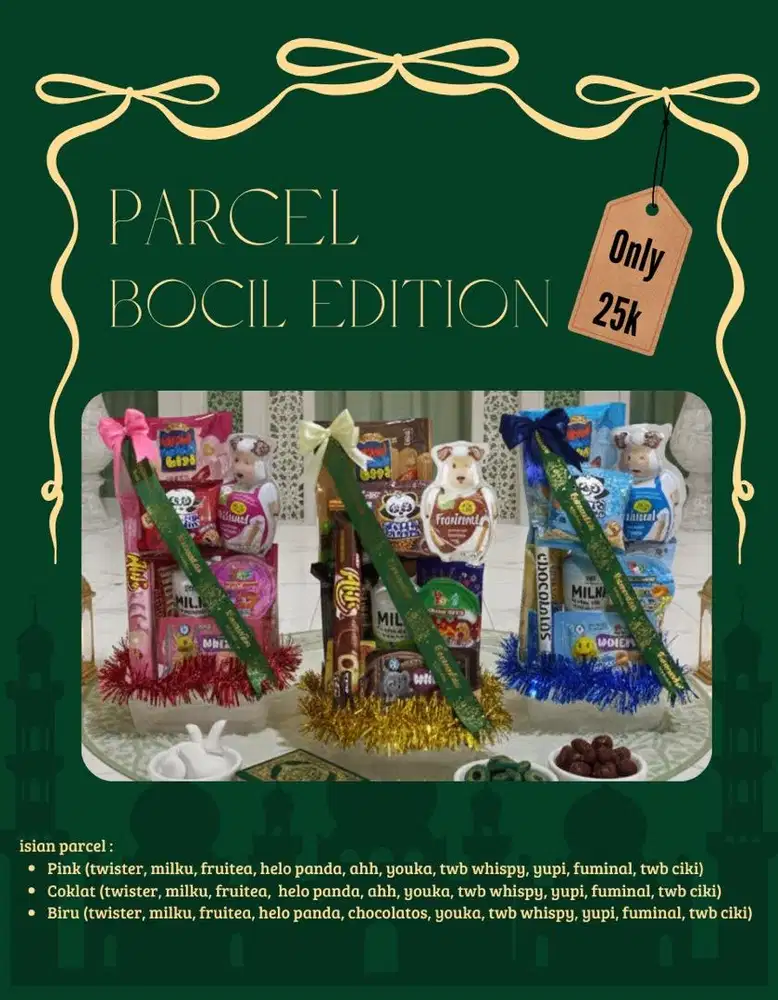 PARCEL THR BOCIL MURAH MERIAH