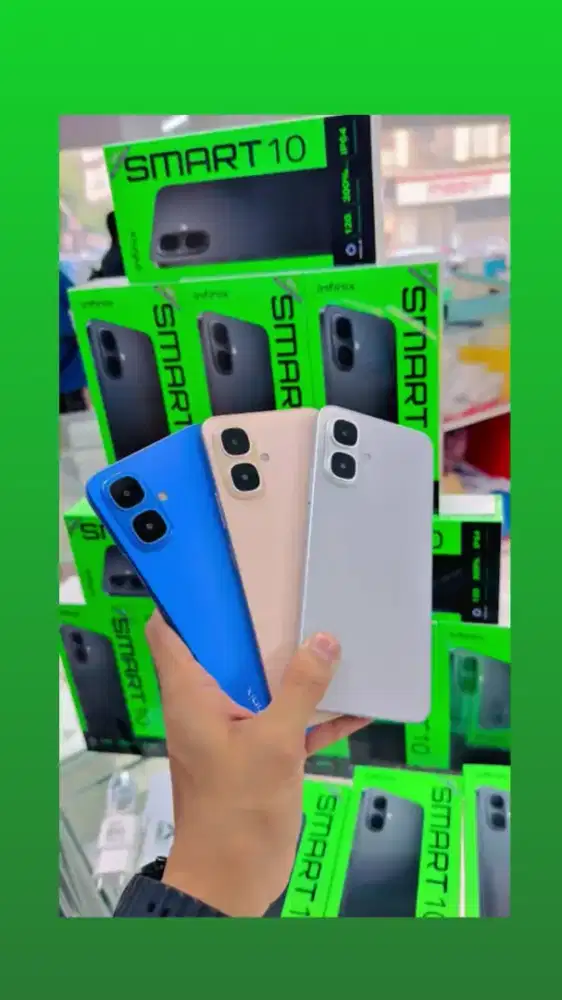 Infinix Smart10 new segel box resmi 8/128