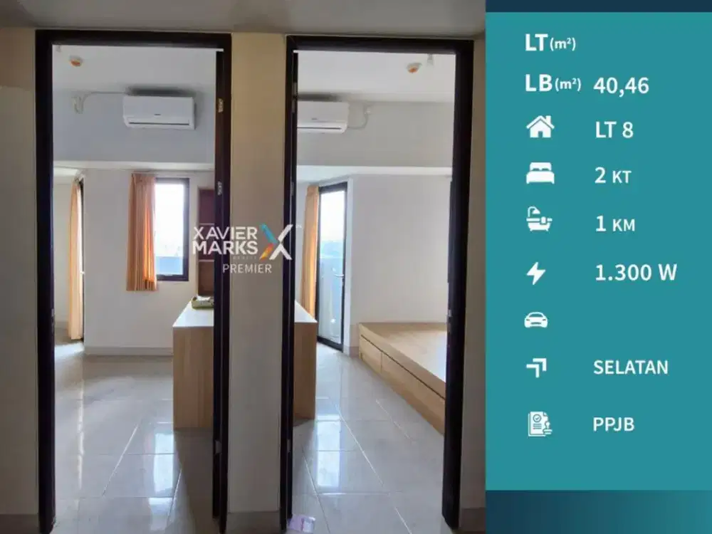 Termurah Apartemen Begawan 2 BR Corner Malang Dekat UNISMA