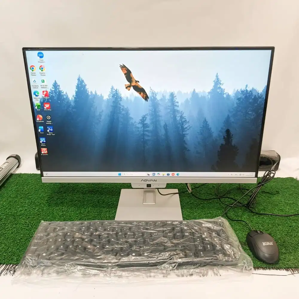 PC All In One Advan RYZEN 5 Mulus dan Murah SIap pakai