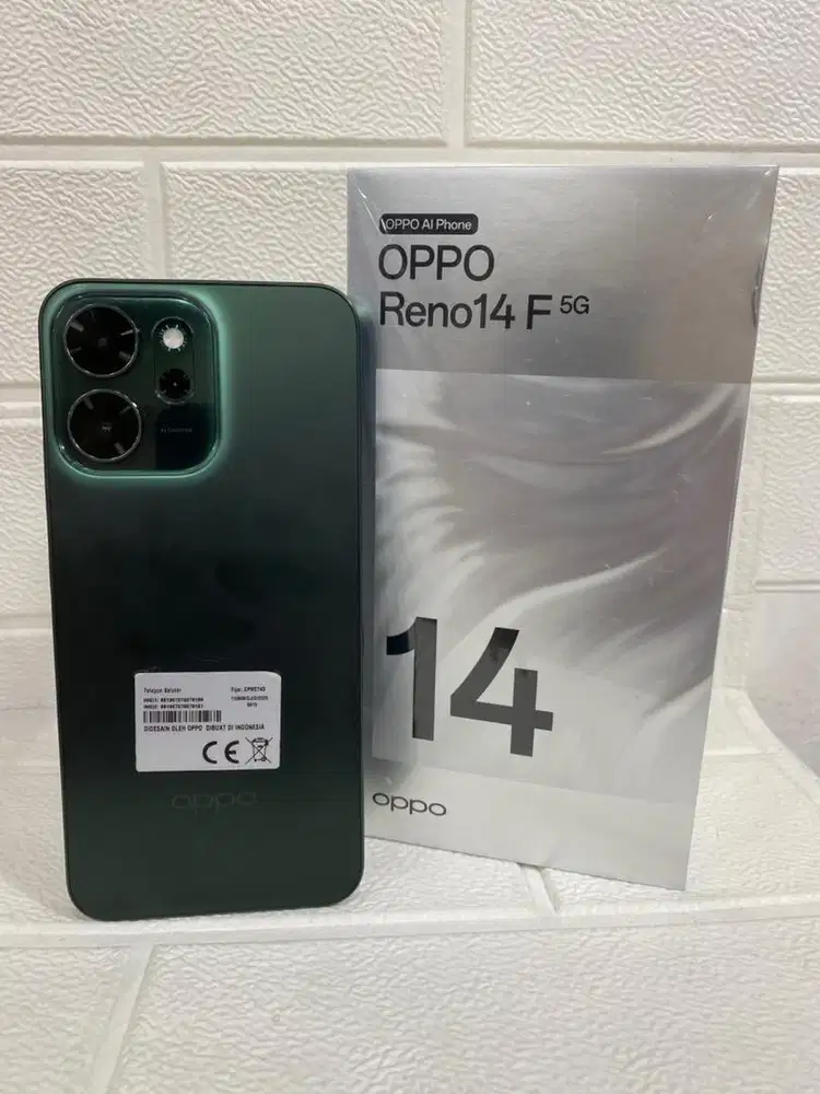 Oppo reno 14f 5G 8/256 GRS lom aktiv full set original