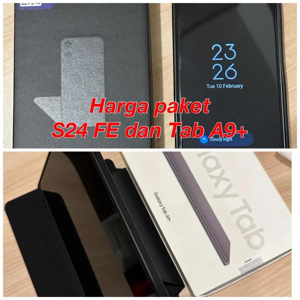 Paket Samsung Galaxy S24 FE dan Tab A9+