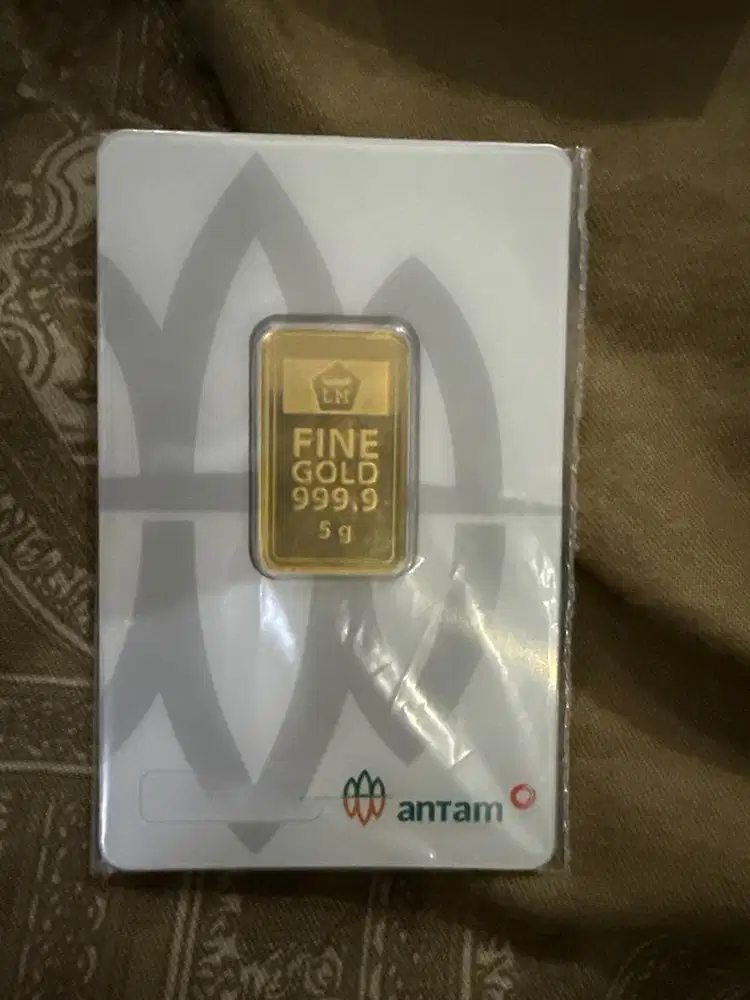 Logam mulia emas antam 5 gram