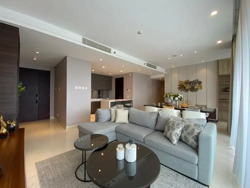 Best Price!! Dijual Luxury Apartemen Casa Domaine - 3 BR +1 Br Luas 168 M2, Tanah Abang Jakarta Pusat