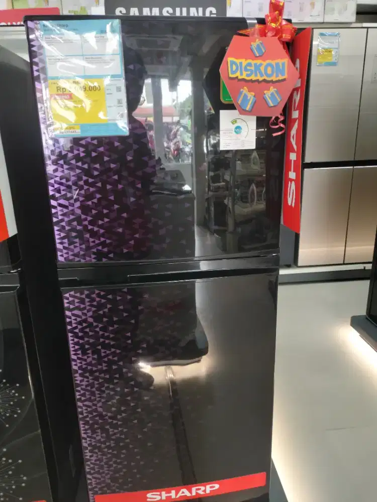 Kulkas Sharp | 187 L | 59 Watt