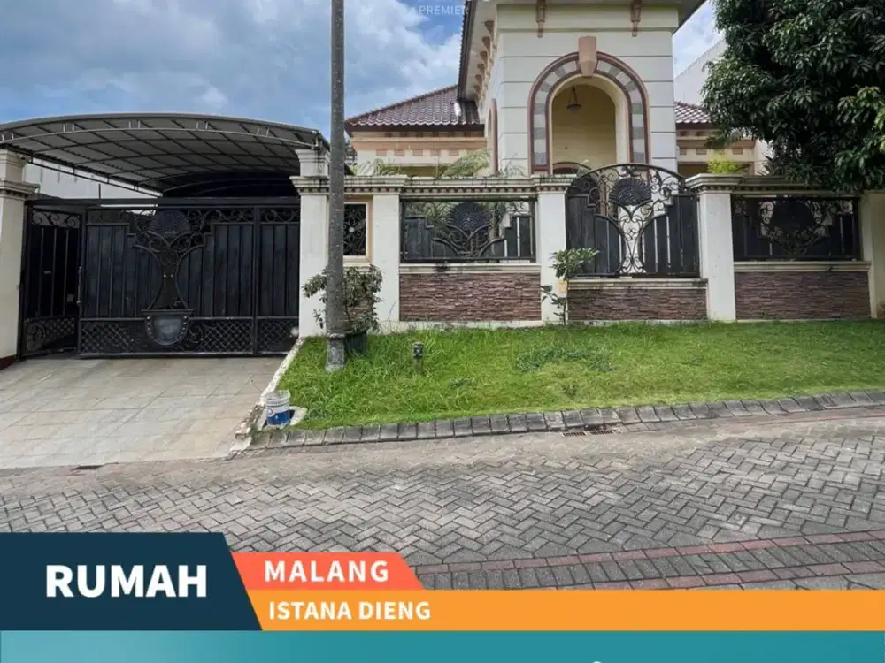 Dijual Rumah Mewah di Istana Dieng Boulevard Malang Kota