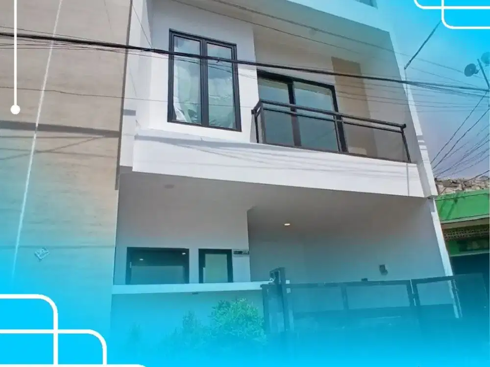 Langka! Rumah 2 Lantai + Rooftop di Kalibata, Siap Huni – Harga Nego, Lokasi Elit AR205