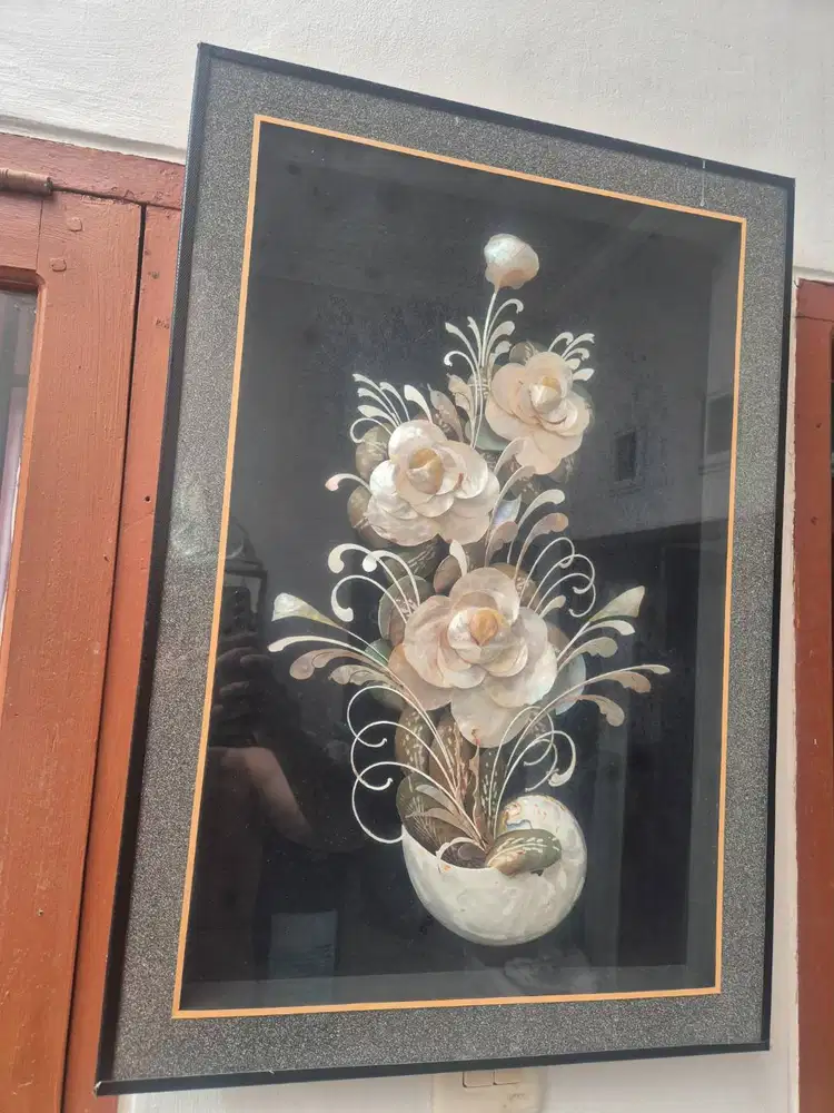 Dijual hiasan kulit kerang Ambon