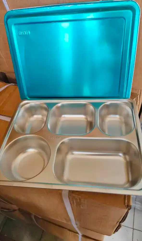 Food tray SUS304 ompreng MBG BGN