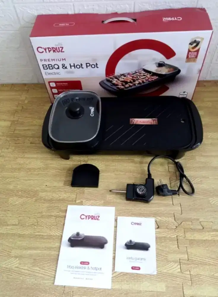 GRILL BBQ HOTPOT 2IN1 by CYPRUZ