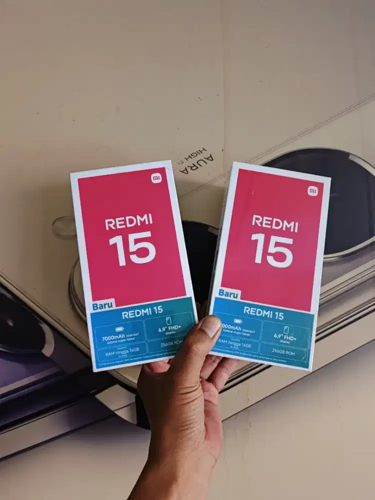 Xiaomi Redmi 15 NFC 8+8/256 Garansi resmi 15bln