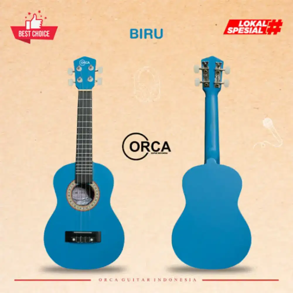 DIJUAL‼ UKULELE ORCA (BEKAS)