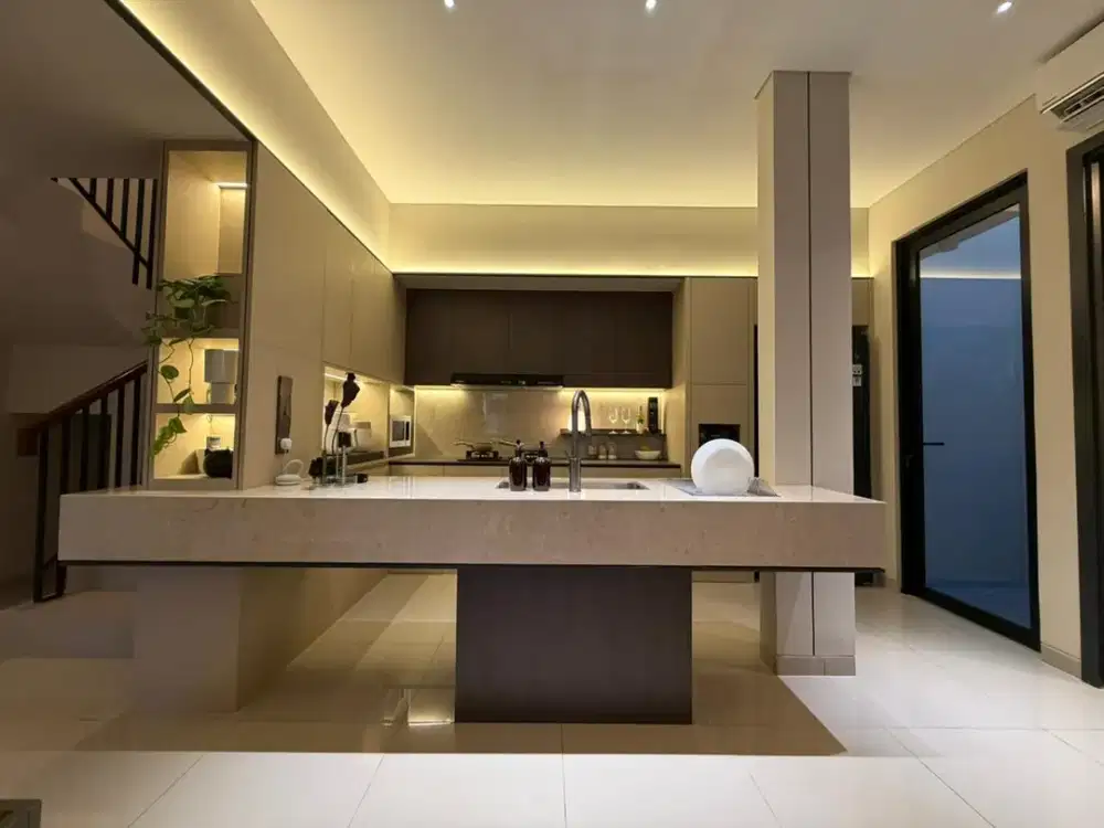 Dijual Rumah Furnish Corner Design Cakep Banget Cluster Astha Suvarna