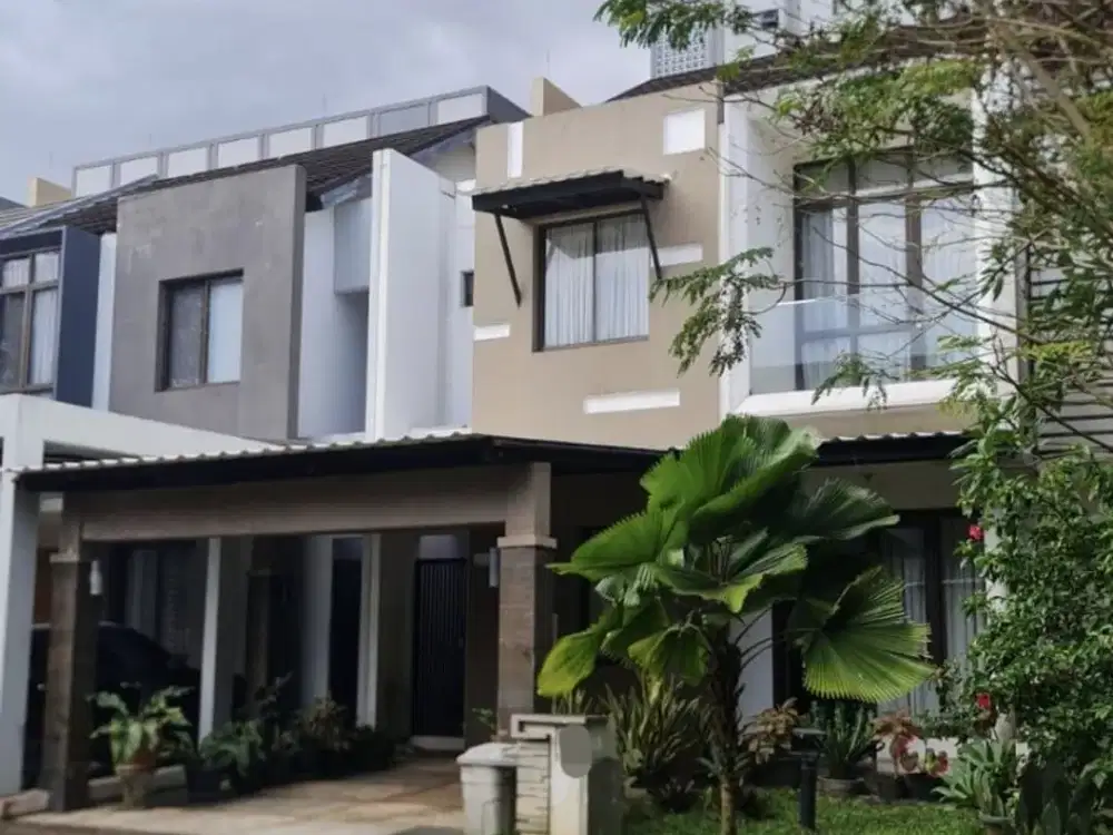 NEW LISTING!!  DIJUAL!!!   RUMAH DI CLUSTER PRIMAVERA, FORESTA, BSD CITY