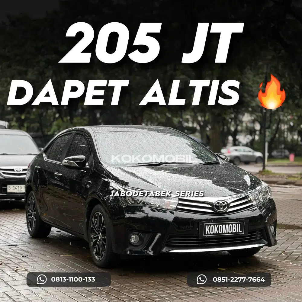TOYOTA COROLLA ALTIS 1.8 V AT 2014