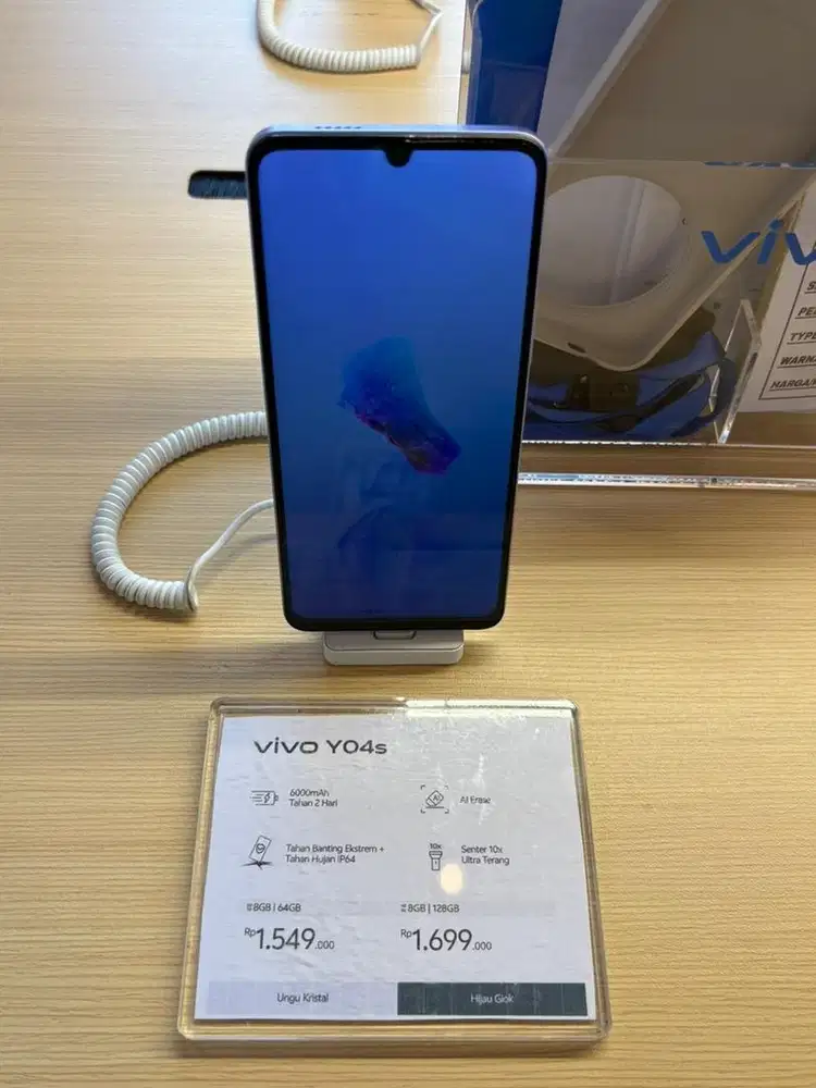 Kredit vivo Y04s bunga 0% yess kredit