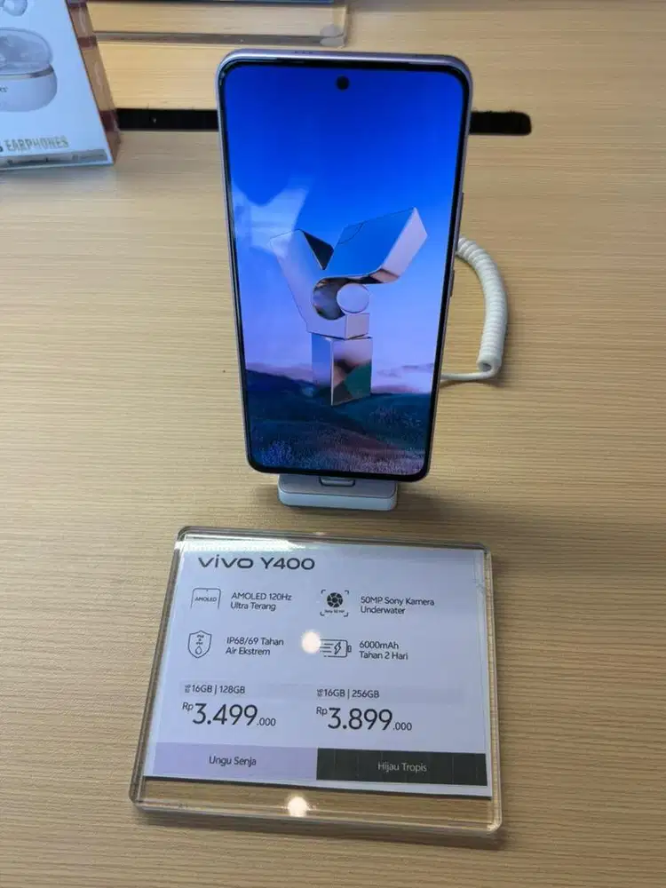 Kredit hp vivo Y400 bunga 0% free 2x cicilan