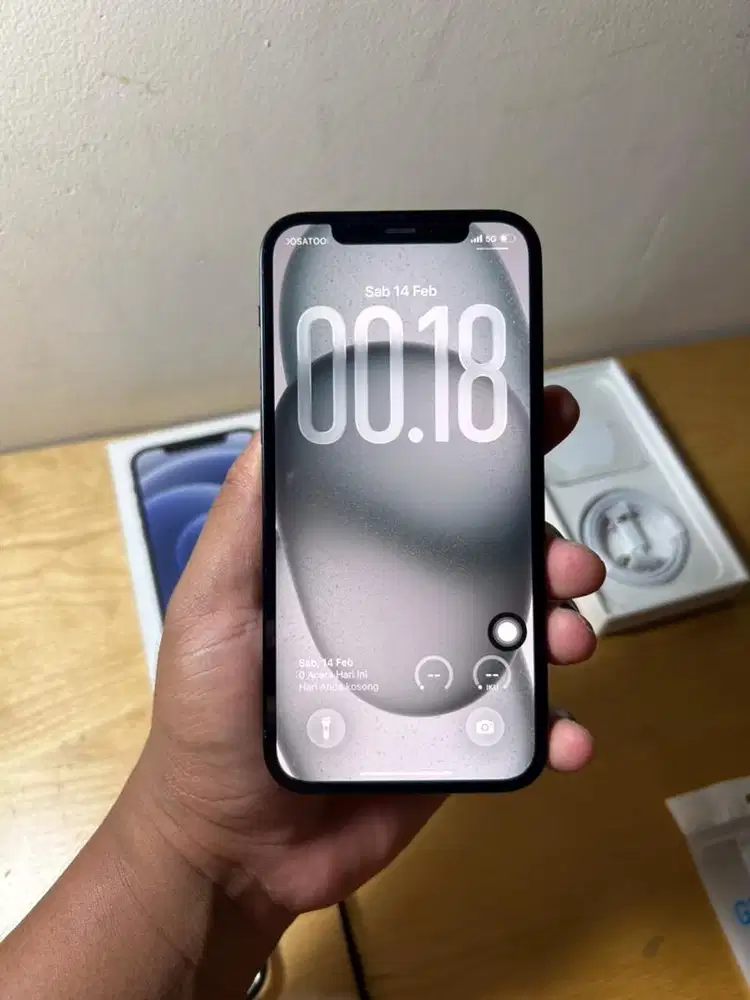 iPhone 12 128GB iBox Mulus Like New | Fullset Original