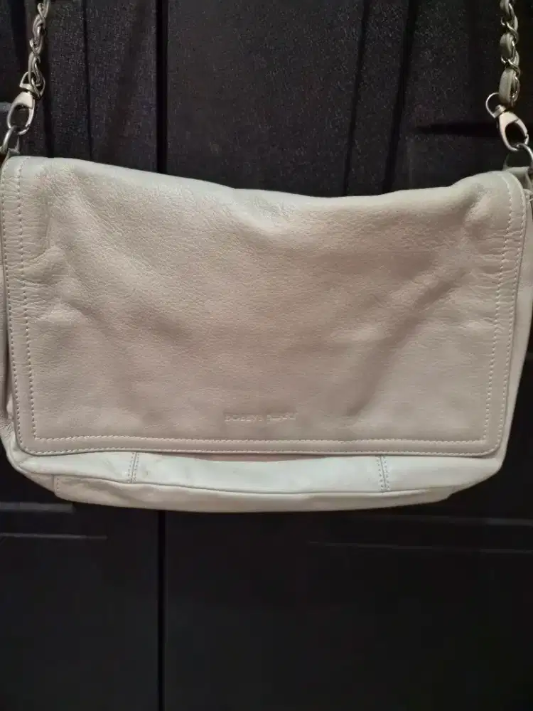 Tas tote sling rantai Kulit Bobby's Berry