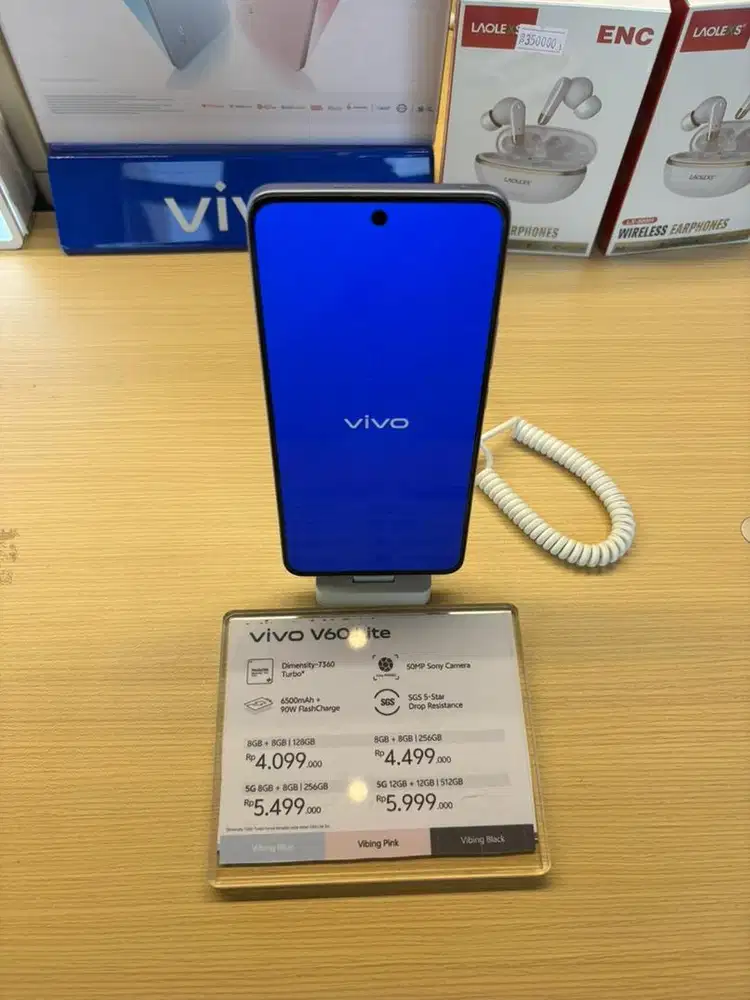 Kredit hp vivo V60 lite bunga 0% yess kredit