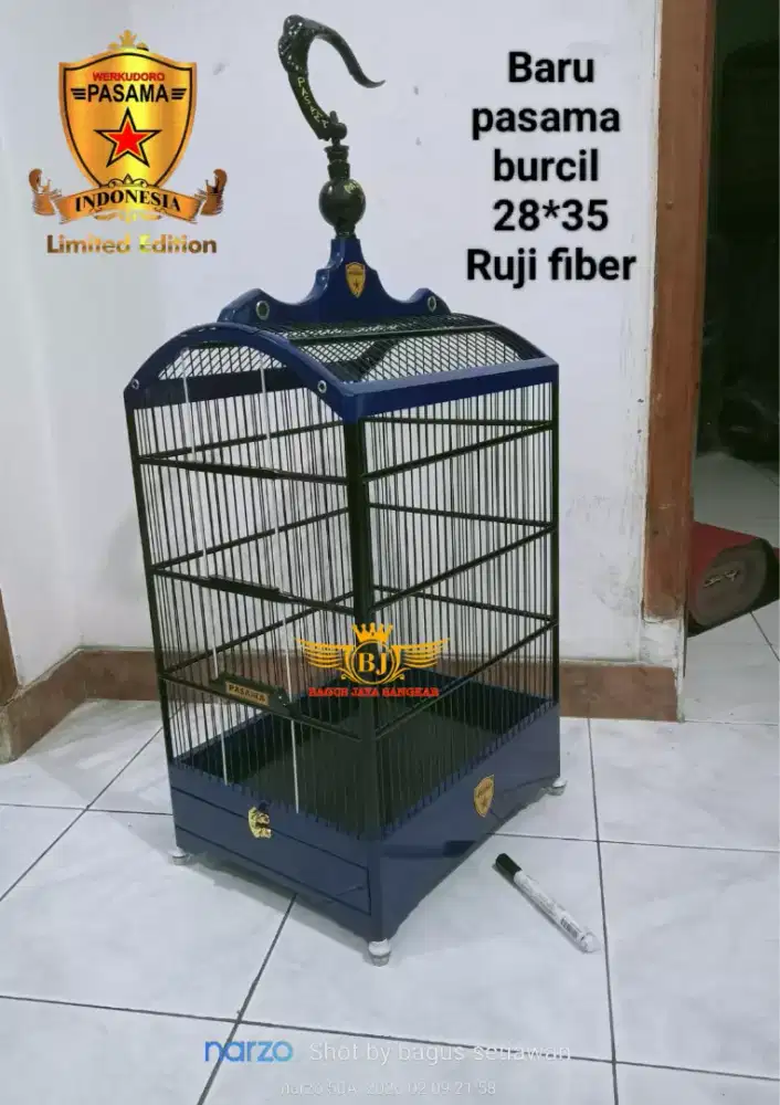sangkar pasama 28*32 ruji fiber